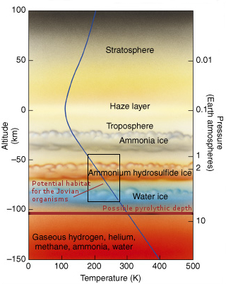 Jovian atmosphere